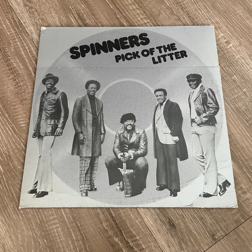 Spinners Pick of the Litter Vinyl LP 1975 Atlantic SD 18141 Soul Funk R&B Record